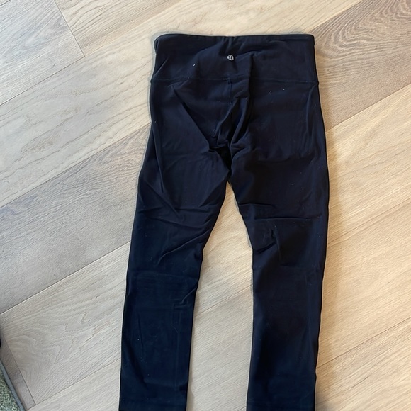 Lululemon wunder under 21” crop black - Picture 2 of 2